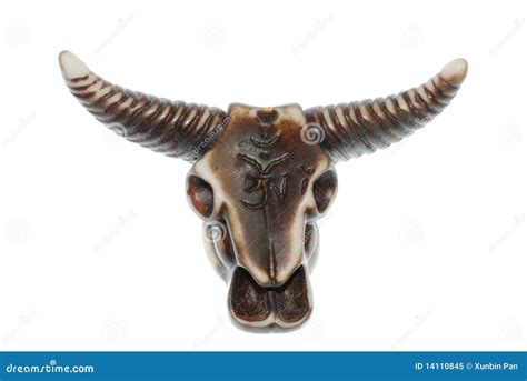 bull skull stock image image  chinese ancient desert