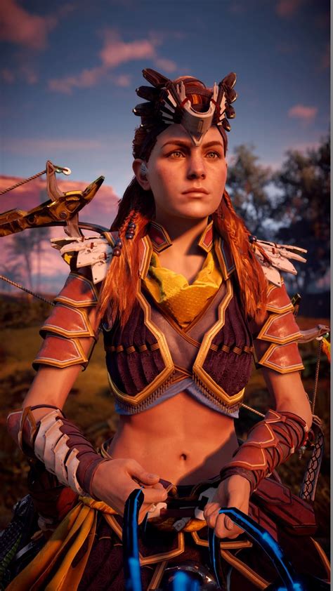 aloy from horizon zero dawn might be the sexiest character