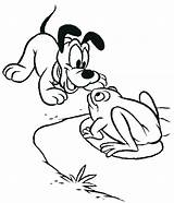 Pluto Coloring Pages Baby Colorear Para Disney Plantillas Printable Dibujos Getcolorings Color Colorir Coloriage sketch template