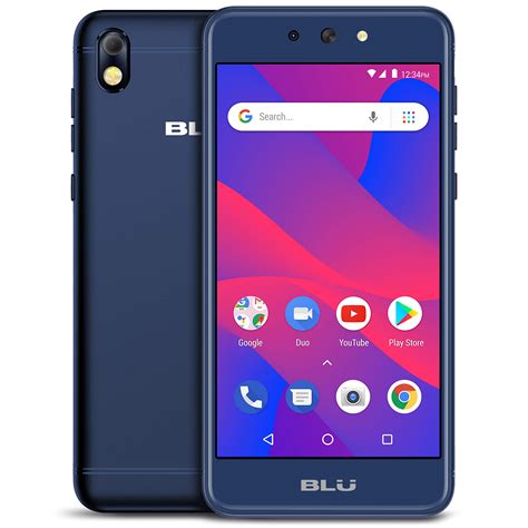 blu advance  hd gsm unlocked smartphone gbgb ram blue