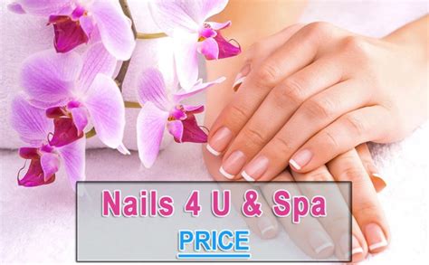 nails   spa prices list  cost reviews