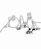 Bob Al Bunch Jungle Coloring Rescue Frogs Tosti Alaux Eric David sketch template