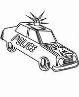 Police Car Coloring Sirene Street Screaming Color Clipart Kids Library Popular sketch template