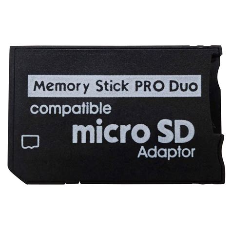 sanoxy microsdhc  memory stick pro duo micro sd adaptor magicgate card single slot snx ms duo