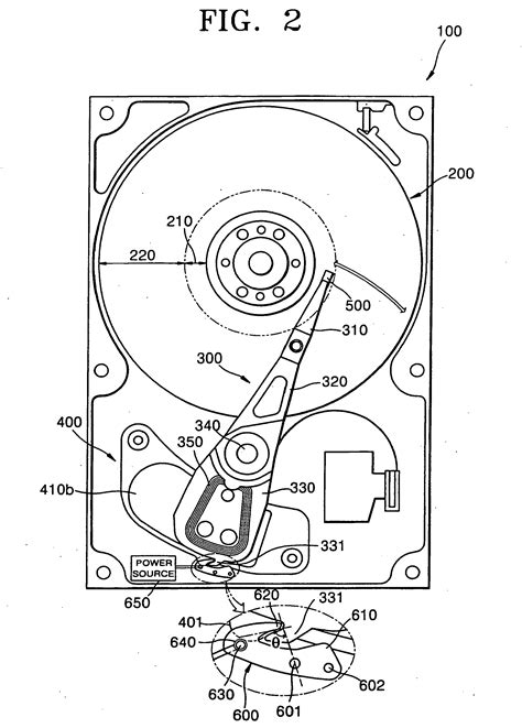 patent epb hard disk drive  actuator latch google patents