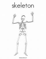 Coloring Skeleton Print Ll sketch template