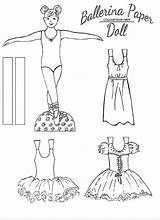 Ballerina Acessar sketch template