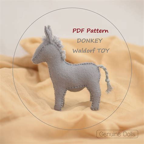 donkey pattern sewing toys diy sewing sewing tutorials sewing