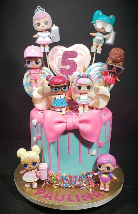 Lol Surprise Dolls Birthday Cake Doll Birthday Cake 6th Birthday