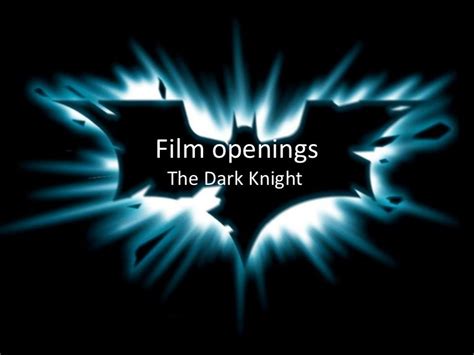 film openings