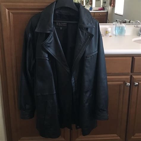 Wilsons Leather Jackets And Coats Unisex Authentic Leather Jacket Make