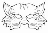 Tiger Mask Animal Masks Kids Face Template Print Jungle Printable Colour Poems Book Projects Visit Choose Board Animals sketch template