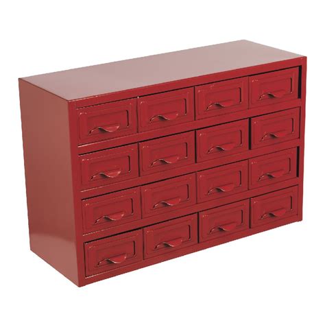 sealey metal cabinet box  drawer parts storage boxes compartment apdc