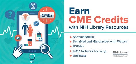 earn continuing medical education cme credits  nih library