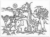 Zoo Coloring Pages Animals Animal Cartoon Kids Drawing Zookeeper African Cute Color Printable Drawings Getdrawings Getcolorings Idea Print Zebra Colorings sketch template