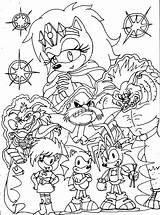 Sonic Pages Coloring Underground Lost Getcolorings Printable sketch template
