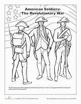 Revolutionary Coloring War Pages American Revolution Worksheets History Soldiers Worksheet Soldier Studies Social Drawing Grade School Printables America Veterans Memorial sketch template