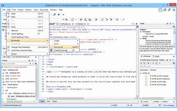 oXygen XML Editor screenshot #1