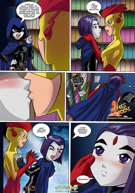 Raven Vs Flash Palcomix Teen Titans Porn Comics Galleries