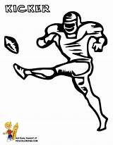 Football Cliparts Coloring Mega Players Usa Clipart Favorites Add sketch template
