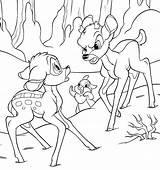 Bambi Walt Ronno Thumper Jelonek Kolorowanki Malvorlagen Fanpop Ausdrucken Dzieci Faline Deer Imprime Wydruku Bembi sketch template