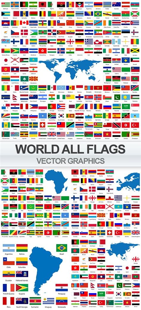 quality graphic resources flags  countries   world vector stock