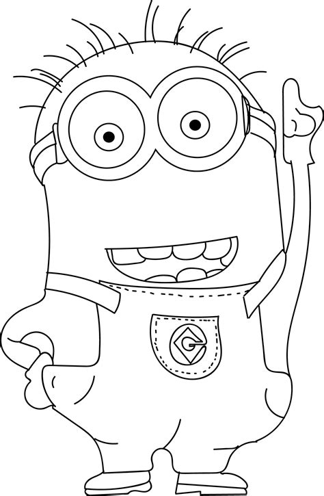 cool minions coloring pages check   httpwecoloringpagecom