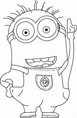 Minions Coloring Pages Minion Cool Wecoloringpage Colouring Kids Disney Despicable Check Sheets Clipart Hand Printables Books Printable Print Color Adult sketch template