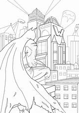 Gotham City Drawing Skyline Sketch Drawings Easy Vector Vectorial Solid Paintingvalley Batman Deviantart Newdesign sketch template