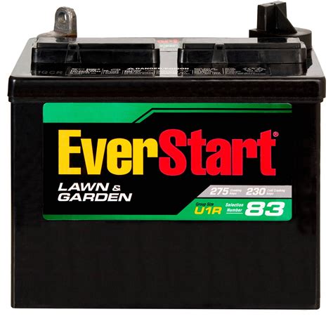 everstart lawn  garden lead acid battery group size    volt  cca stickhealthcare