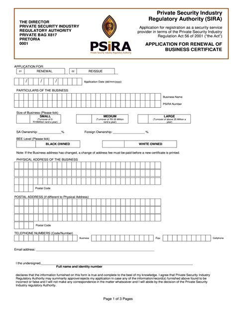 za psira application  renewal  business certificate fill