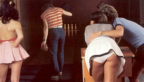 four eighties bowlers having raunchy sex on xxx dessert picture 1