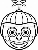 Fnaf Bb Freddy Freddys Dragoart Ballon Fazbear Sketchite sketch template