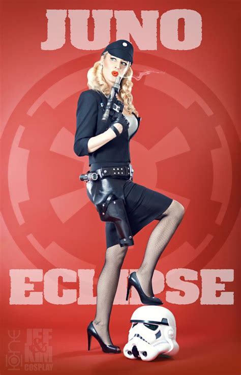 classy and sexy pin up style juno eclipse star wars cosplay [pics] star wars pinup art
