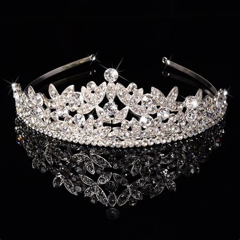 ladies beautiful rhinestone alloy crowns