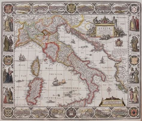 foto ecco litalia nelle antiche carte geografiche    roma repubblicait