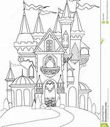 Castle Coloring Fairy Tale Pages Disney Famous Printable Getcolorings Color Getdrawings Print sketch template