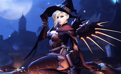 mercy from overwatch is the most beautiful video game