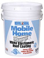 kool seal white elastomeric roof coating mobile home parts store