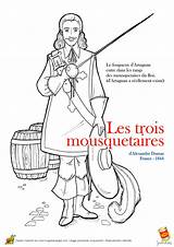 Mousquetaires Trois Hugolescargot Partager Artigo Severineaubry sketch template