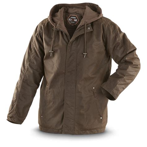 oilskin mens insulated jacket  insulated jackets coats