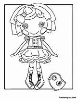 Lalaloopsy Starlight sketch template