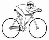 Tour France Coloring Pages Coloringpages1001 Wielrennen Gif sketch template