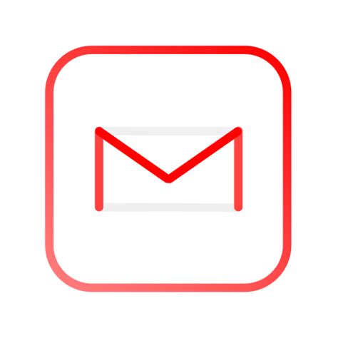 gmail logo square social media logos icons