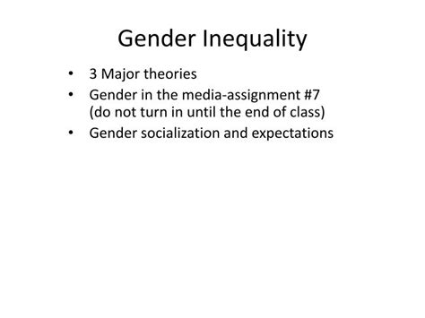 ppt gender inequality powerpoint presentation free download id 233568