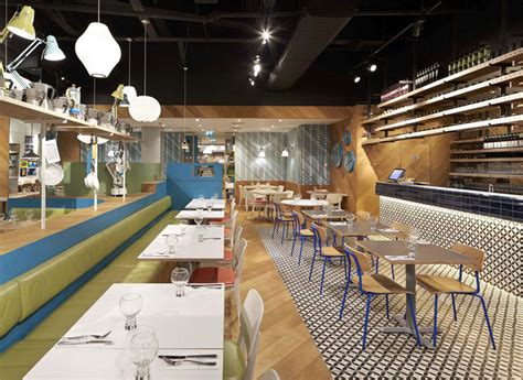 colorful ceramic tiles   decor   italian restaurant interiorzine