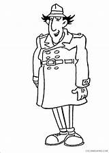 Coloring4free Inspector Gadget Coloring Printable Pages sketch template