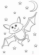 Bat Hungry Nietoperz Supercoloring Drukuj sketch template
