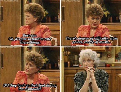 17 times the golden girls had better sex lives than you