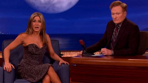 Jennifer Aniston Shocks Conan Obrien With Sex Toy Necklace